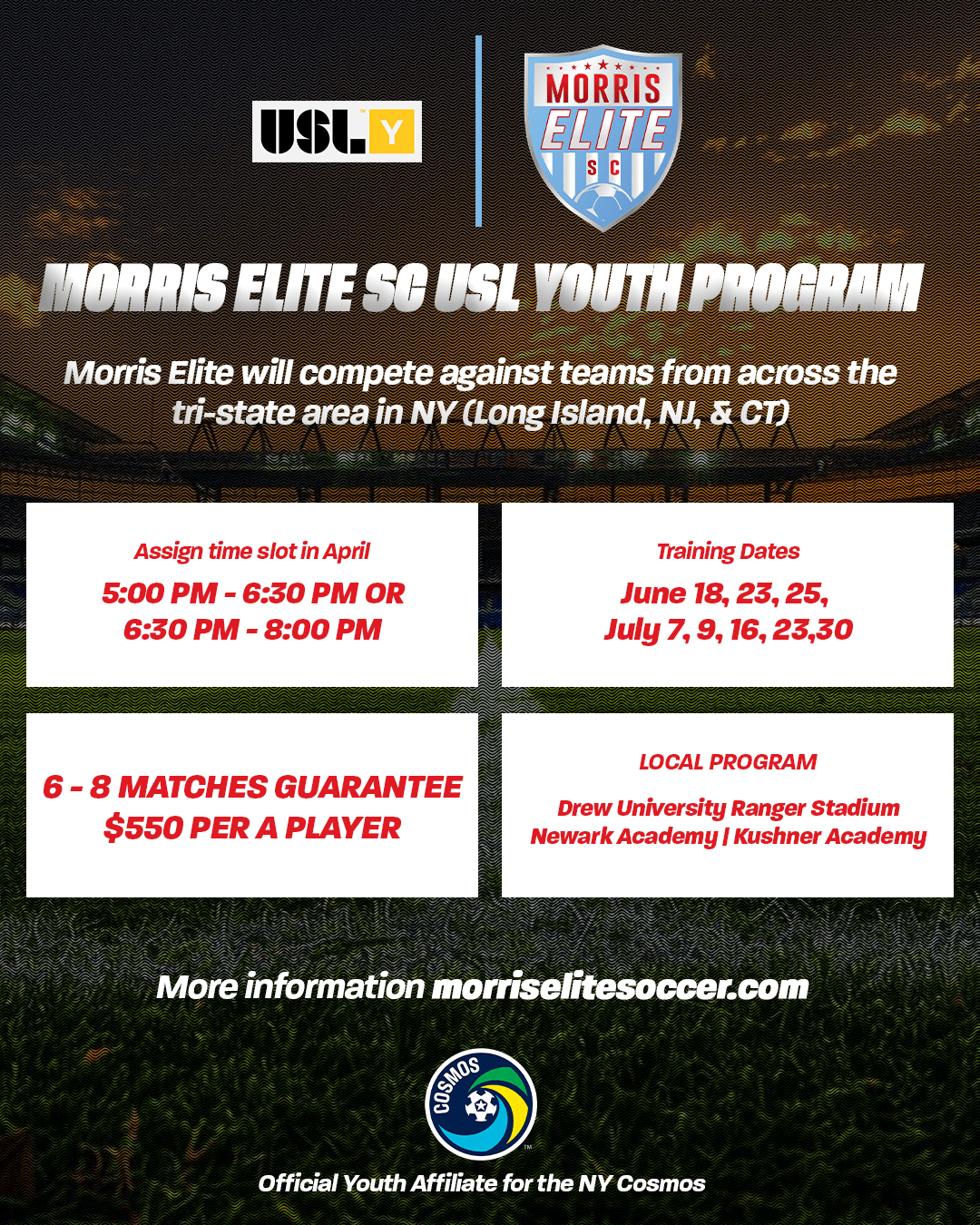 MORRIS ELITE - USLY YOUTH PROGRAM